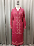 ROSARIA TISSSUE CHIKANKARI CO-ORD SET
