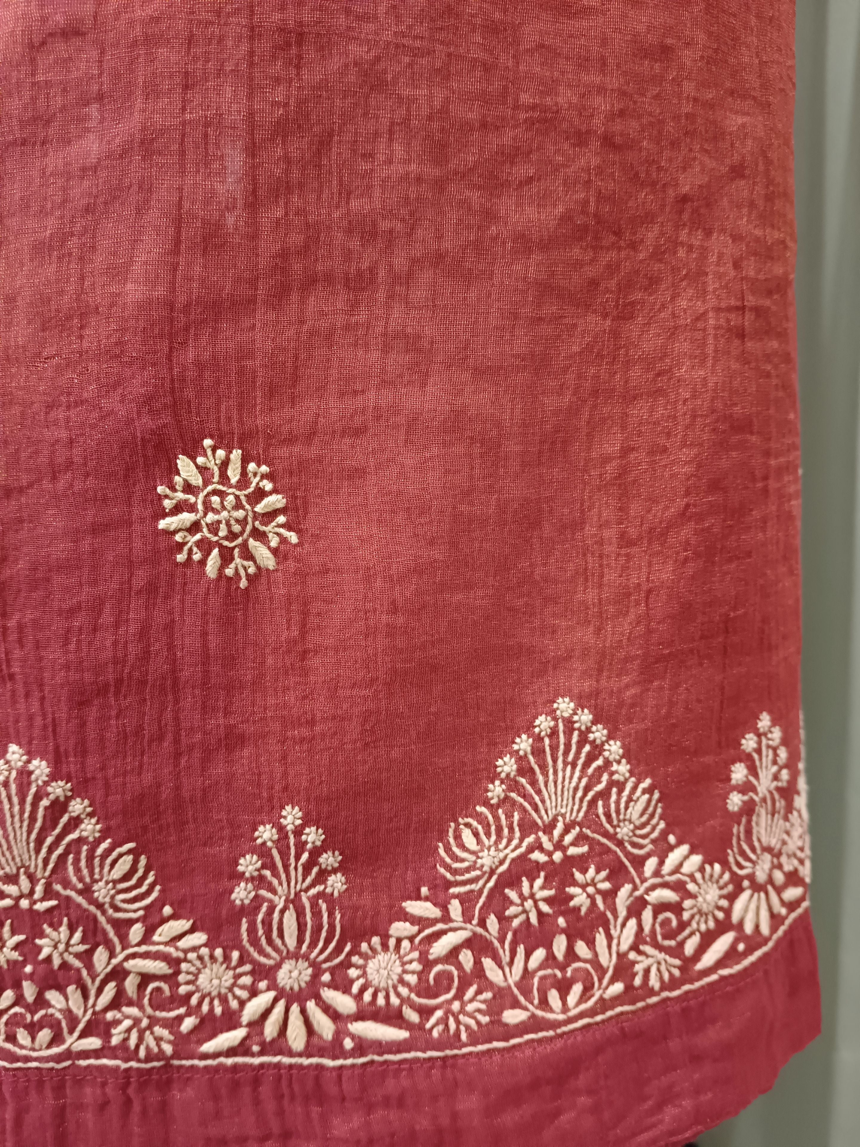 ROSARIA TISSSUE CHIKANKARI CO-ORD SET