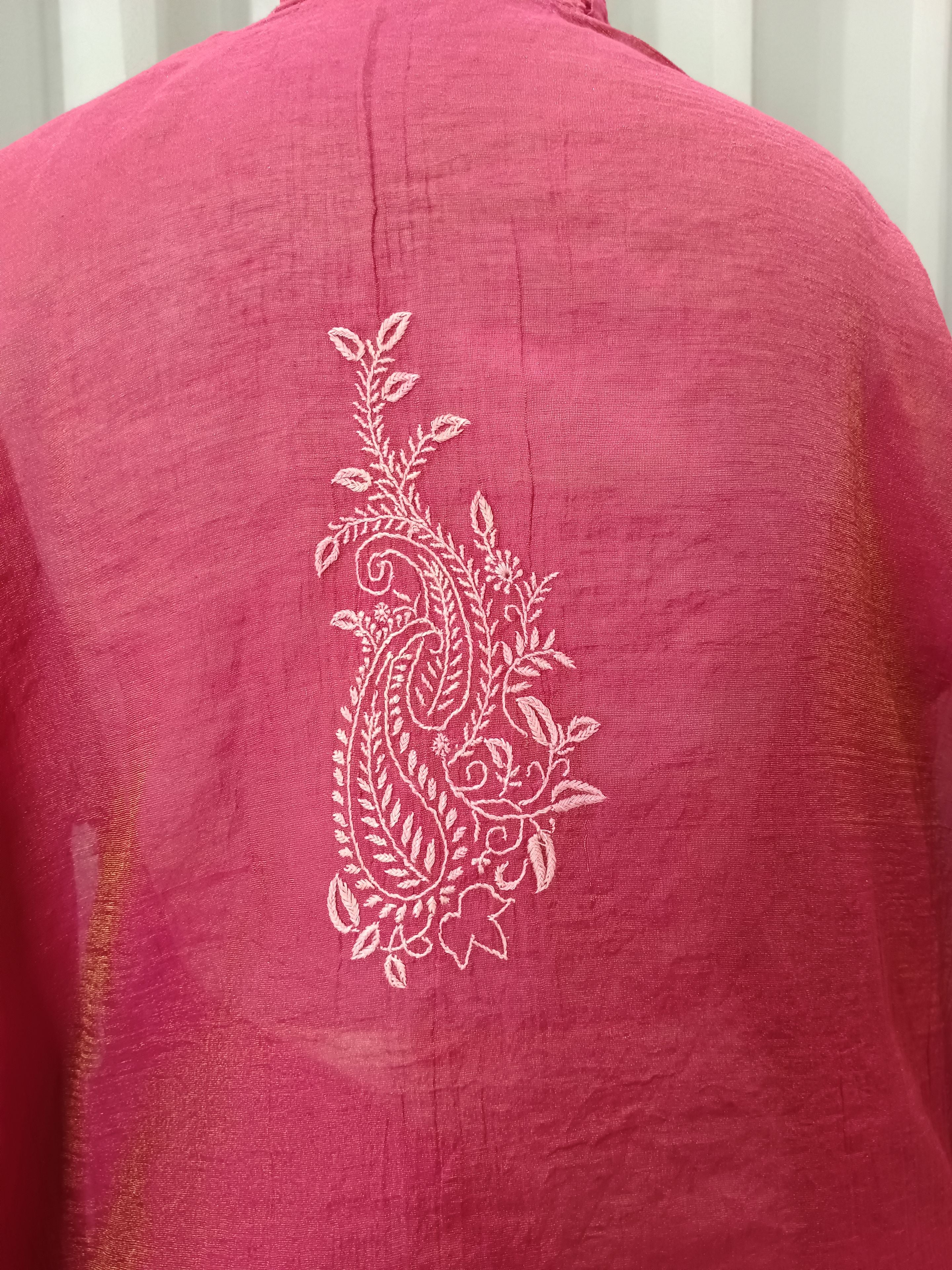 ROSARIA TISSSUE CHIKANKARI CO-ORD SET